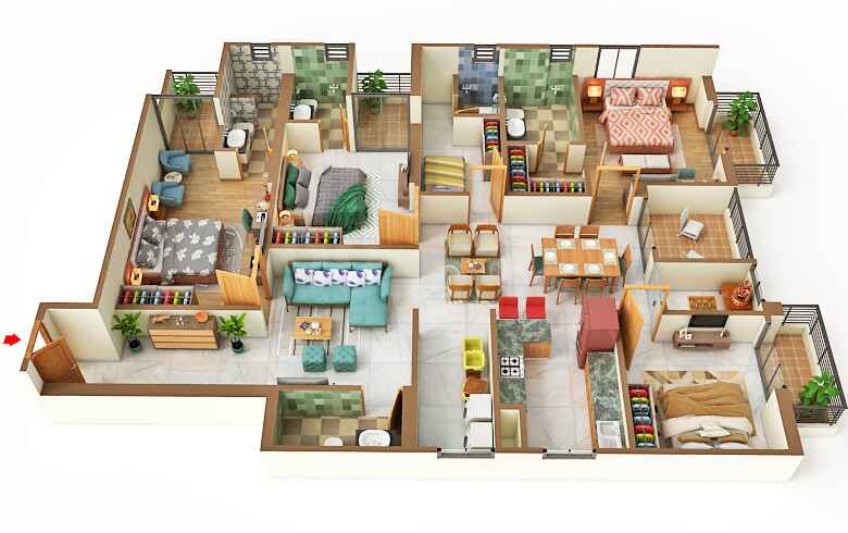 Nawah Project Floor Plan 1